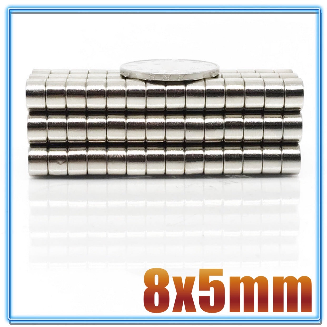 10~200PCS 8x5 mm Small Round Magnet disc 8mm*5mm Neodymium Magnet Dia 8x5mm Permanent NdFeB Strong Powerful Magnet 8*5 mm N35