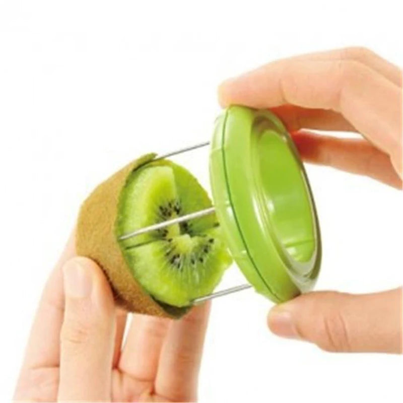 Fast Fruit Kiwi Cutter Peeler Slicer Kitchen Gadgets Stainless Steel Kiwi Peeling Tools Kitchen Fruit Salad Kitchen Accessories