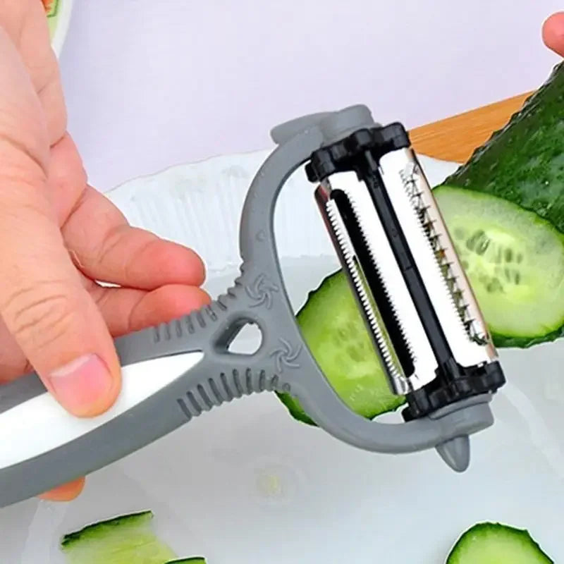 Dual Fruit Vegetable Peeler&Julienne Peeler Cutter Sharp Stainless Steel Potato Carrot Grater Planing Kitchen Accessories Gadget