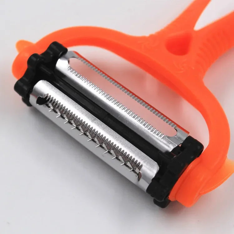 Dual Fruit Vegetable Peeler&Julienne Peeler Cutter Sharp Stainless Steel Potato Carrot Grater Planing Kitchen Accessories Gadget