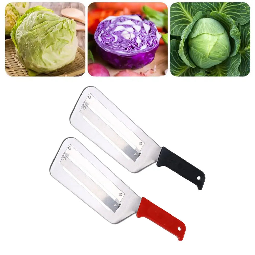 1pc Stainless Steel Cabbage Hand Slicer Shredder Vegetable Cutter Household Kitchen Manual Cutter Gadgets