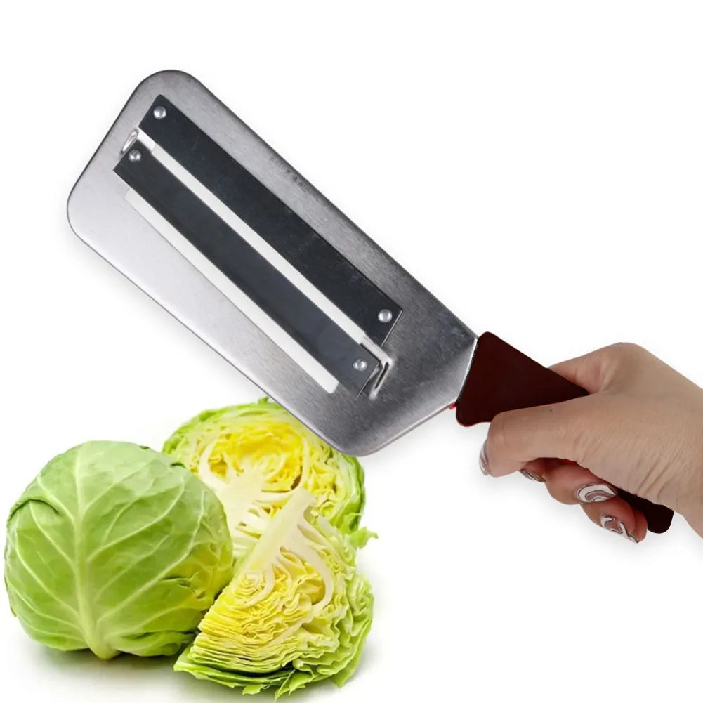 1pc Stainless Steel Cabbage Hand Slicer Shredder Vegetable Cutter Household Kitchen Manual Cutter Gadgets