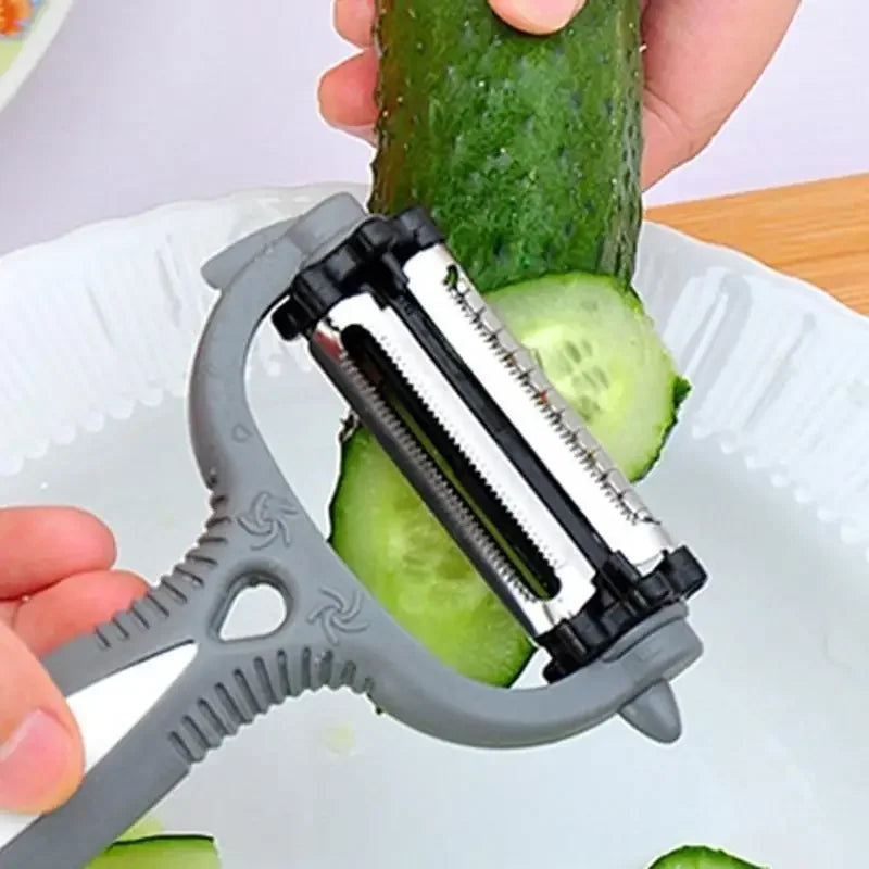 Dual Fruit Vegetable Peeler&Julienne Peeler Cutter Sharp Stainless Steel Potato Carrot Grater Planing Kitchen Accessories Gadget